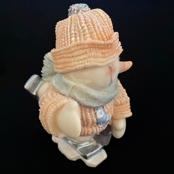 Jubilee Giftware Skating Snowman Figurine - Picture 3 of 8